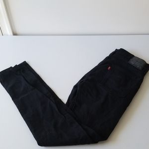 Men's Black Levi's 510s